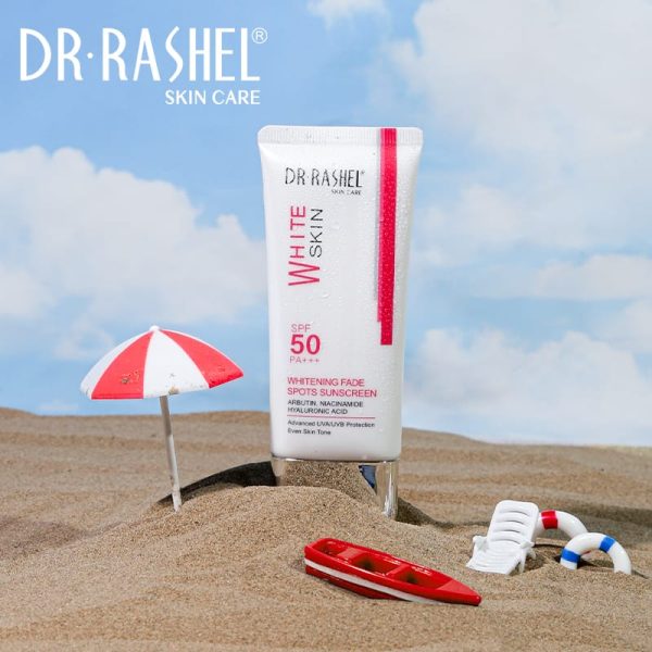 Dr Rashel Whitening Fade Spots Sunscreen Spf 50 – 50g